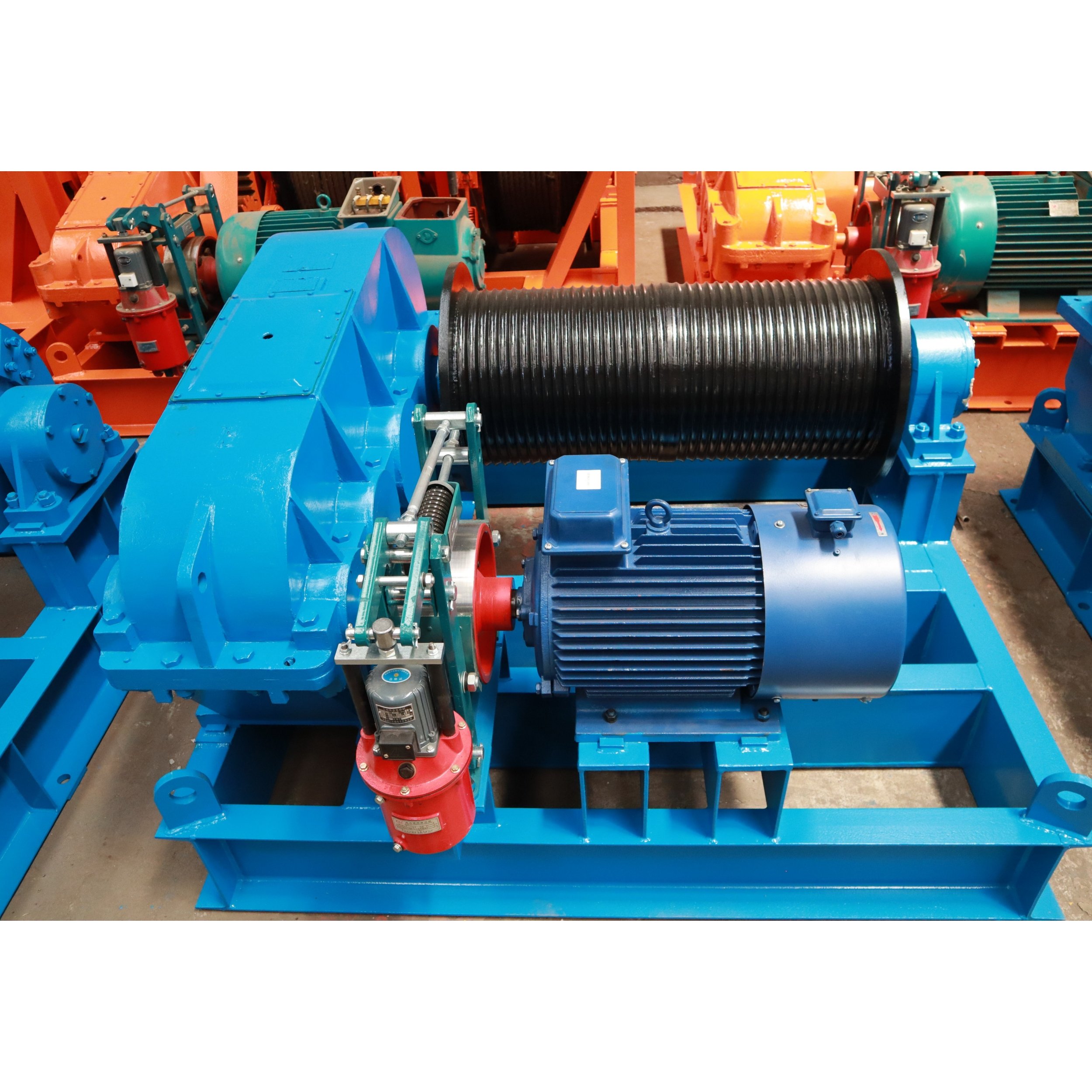 High-Speed Electric Rope Winch 38 Ton Diesel Power Cable Drum for Boating & Anchoring Durable Boat Anchor Winch